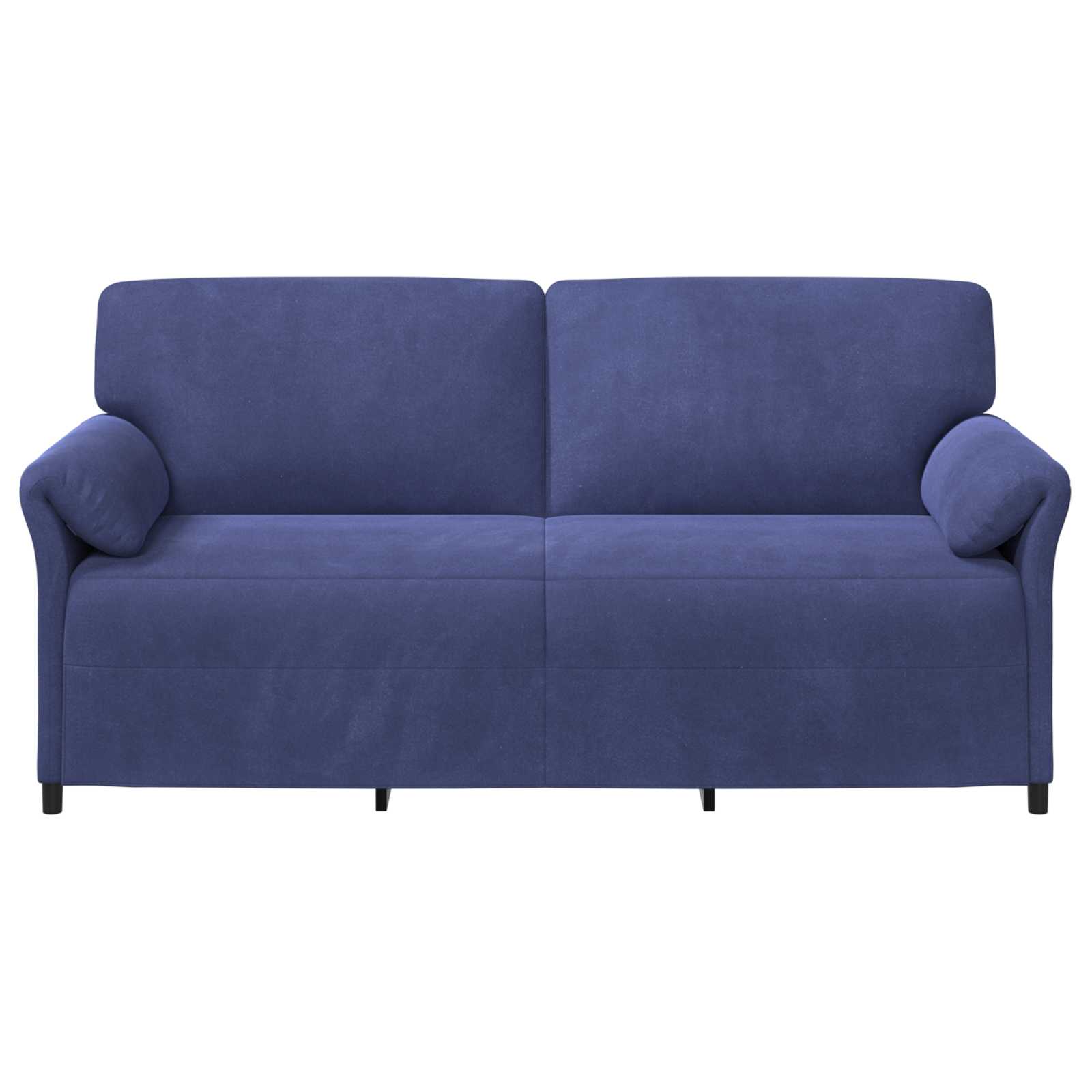 1-Sitzer Sofa Hellgrau 88 x 83 x 95 cm Samt