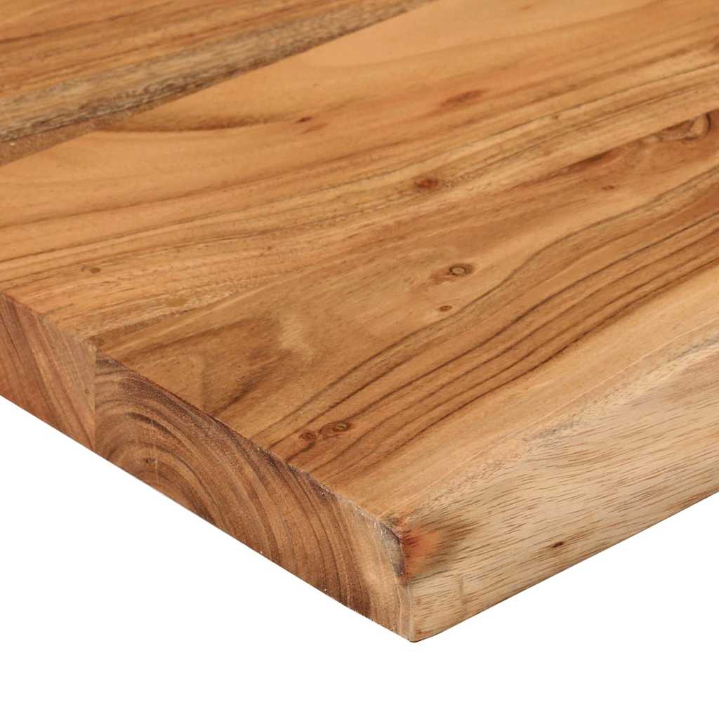 Wandregal 40x20x2,5 cm Rechteckig Massivholz Akazie Baumkante