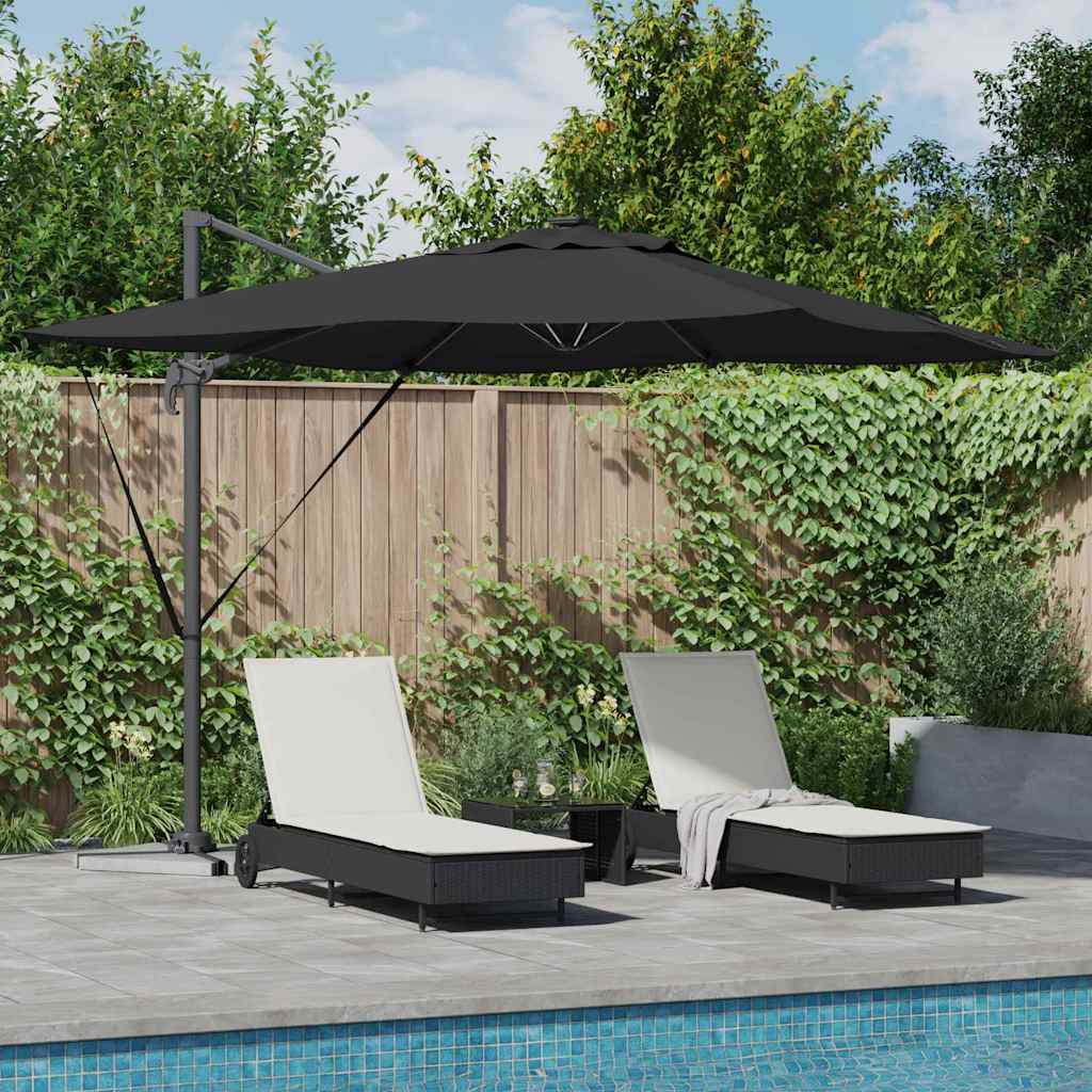 Sonnenschirm Sand 286 x 284 x 270 cm Aluminium und Polyester