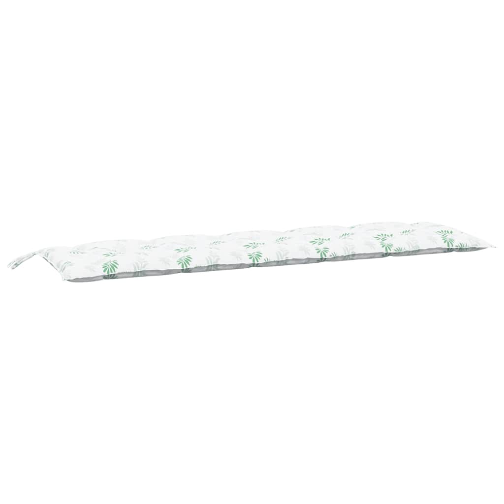 Gartenbank-Auflage Anthrazit 100x(50+50)x7 cm Oxford-Gewebe