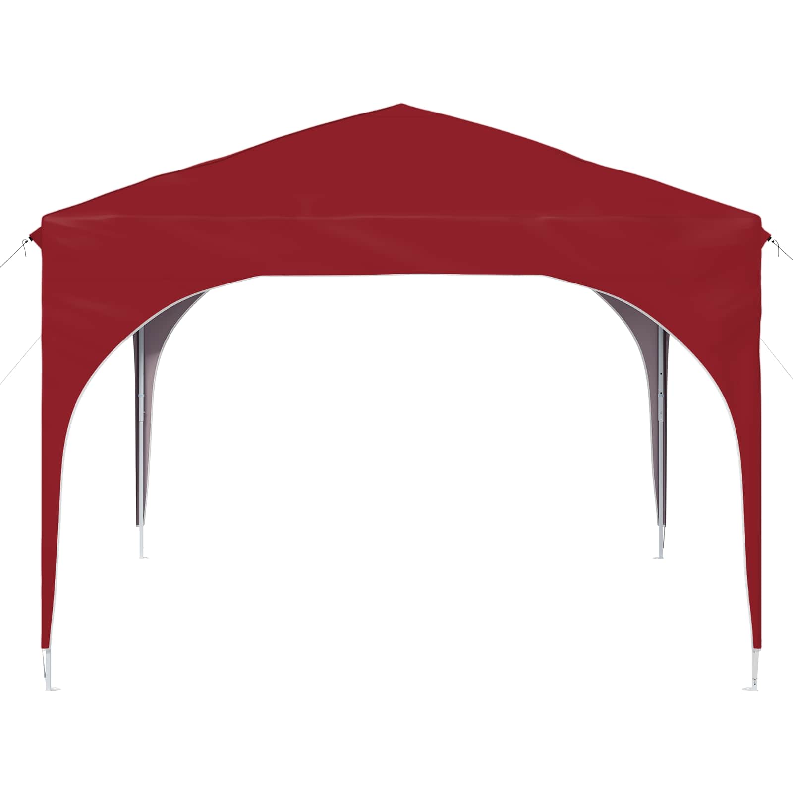 Pop-up Partyzelt 290 x 290 x 245 cm Creme