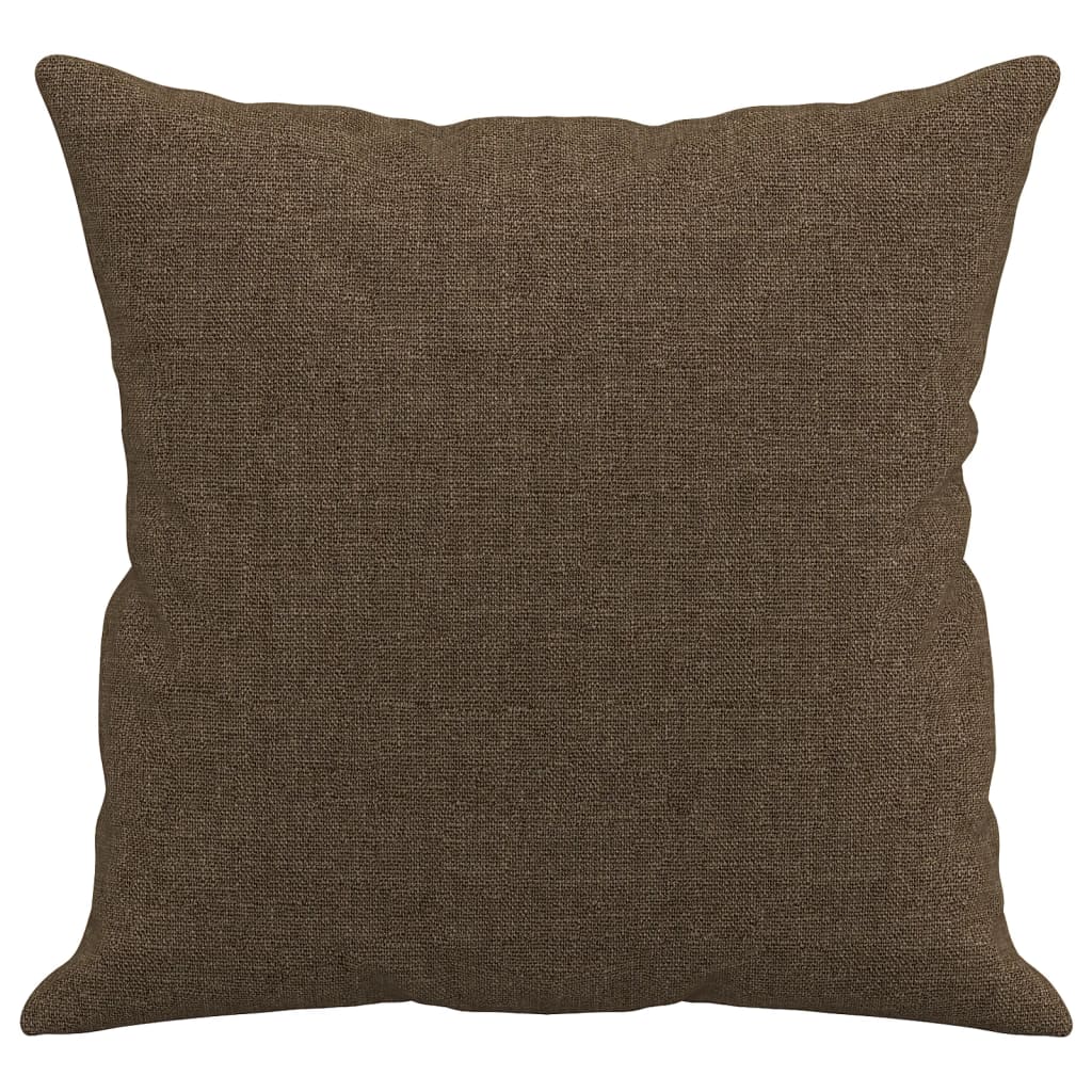 Zierkissen 2 Stk. Hellgrau 40x40 cm Stoff