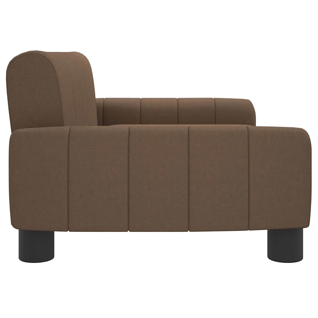 Hundebett Creme 90x53x30 cm Stoff