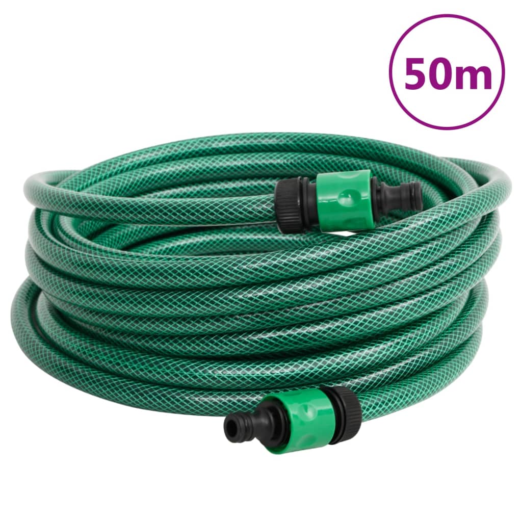 Schlauchtrommel Freistehend Grün mit 20 m Schlauch PVC