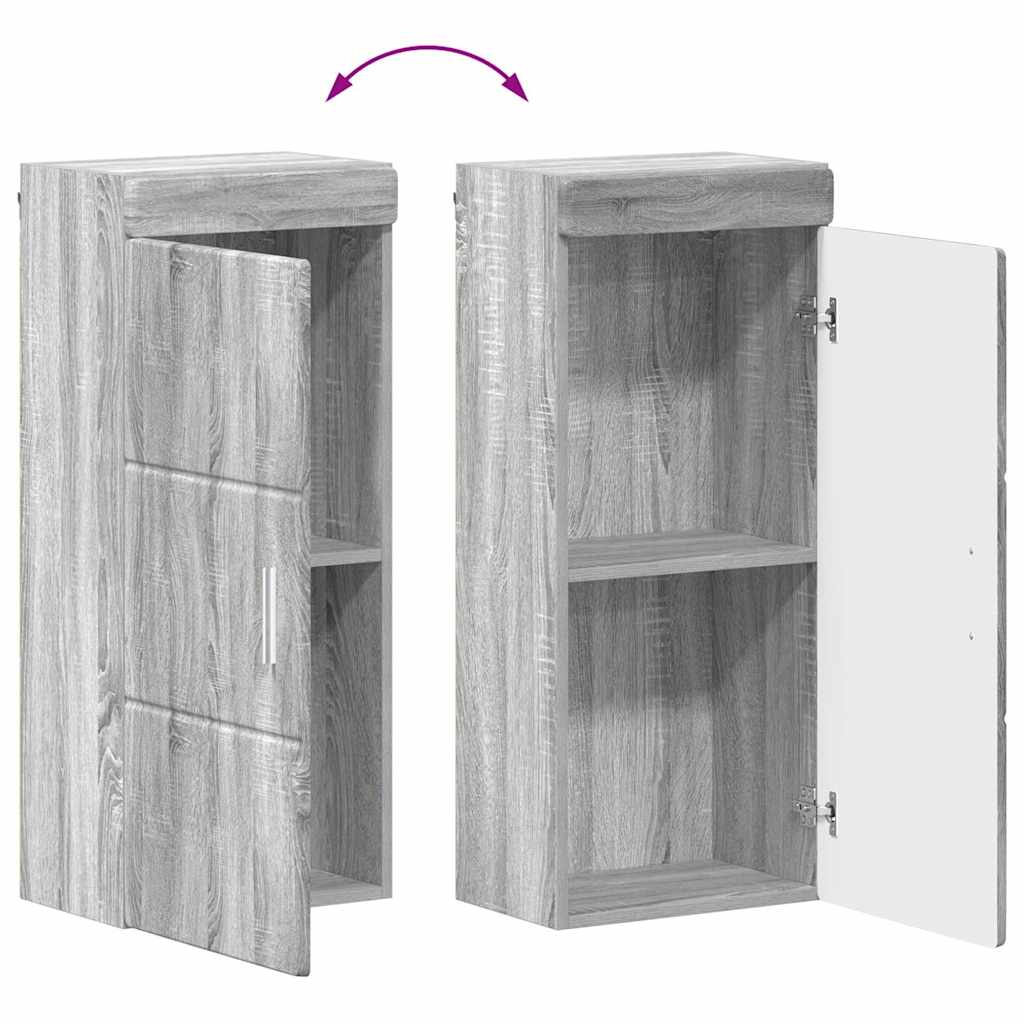 Badezimmermöbel-Set TULUM 2 pcs Weiß 60 x 34 x 63 cm
