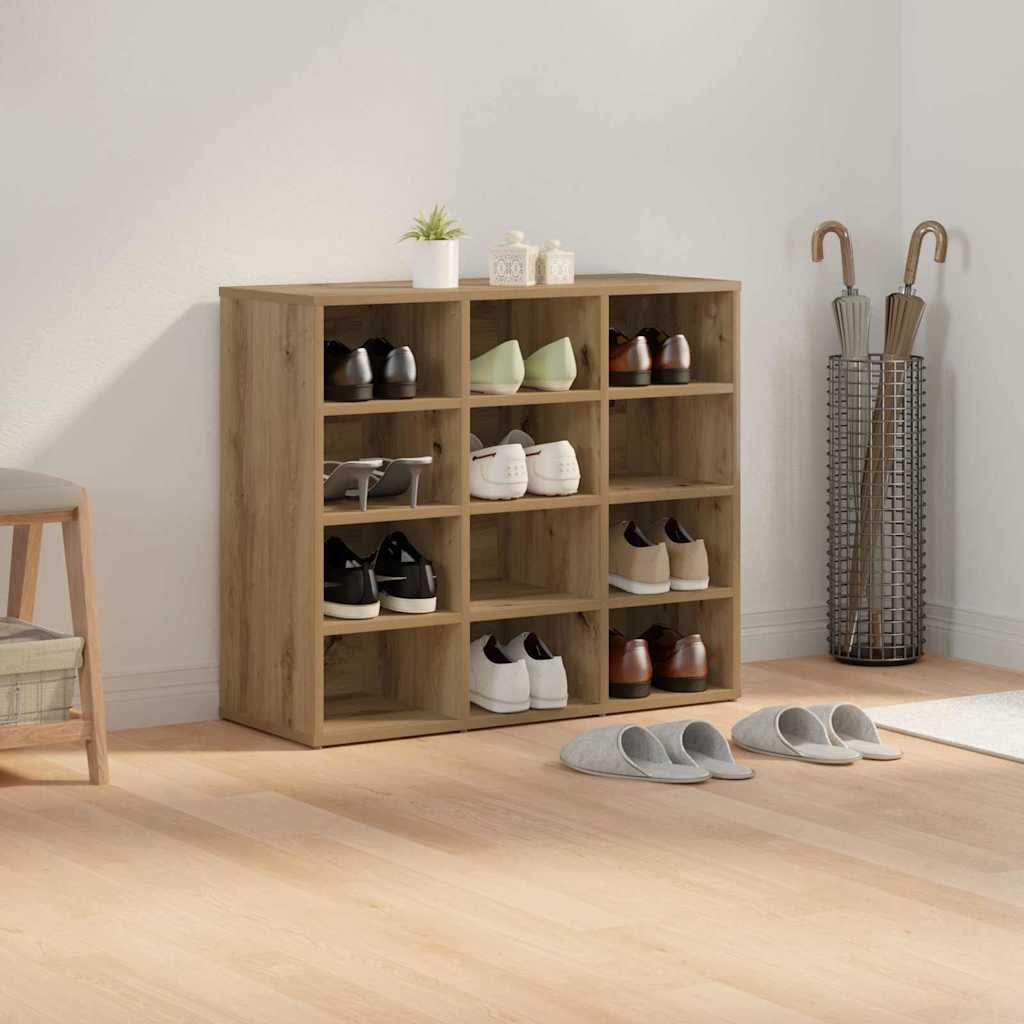Schuhregale 2 Stk. Weiß 52,5x30x50 cm