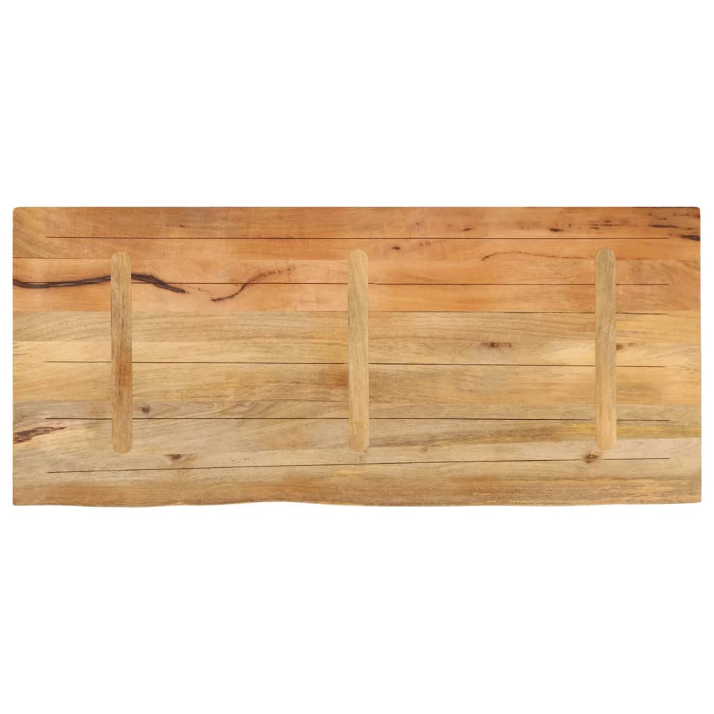 Wandregal 40x20x2,5 cm Rechteckig Massivholz Akazie Baumkante