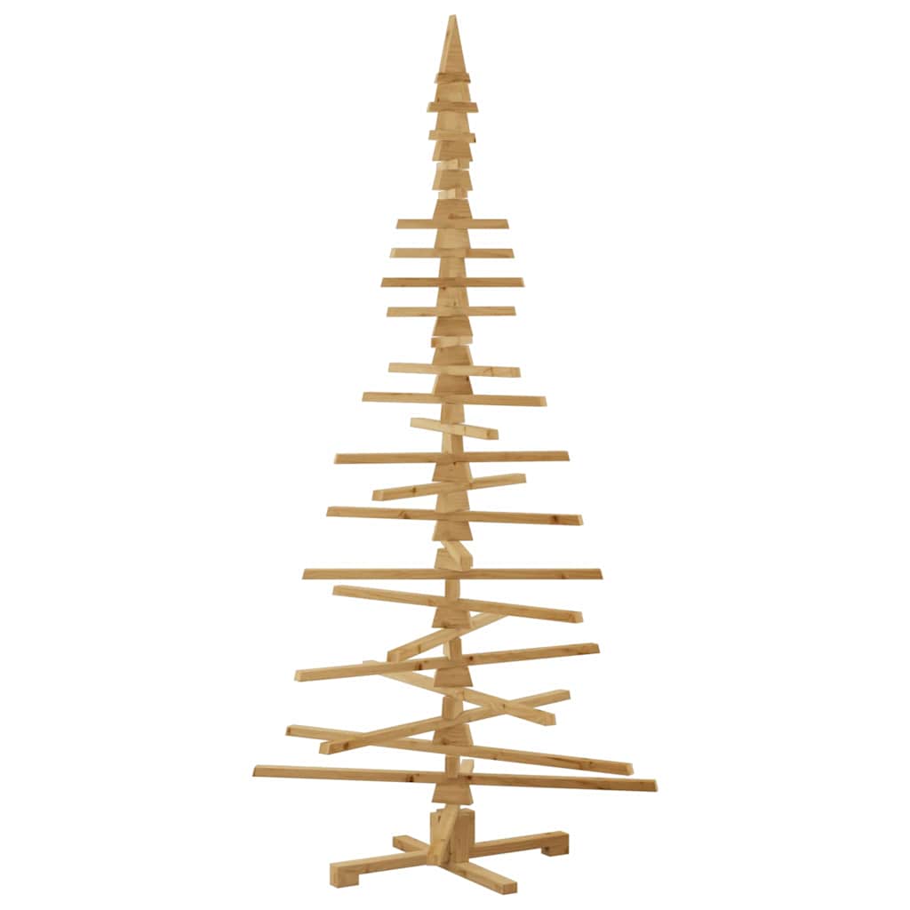 Weihnachtsbaum Holz zum Schmücken 60 cm Massivholz Kiefer