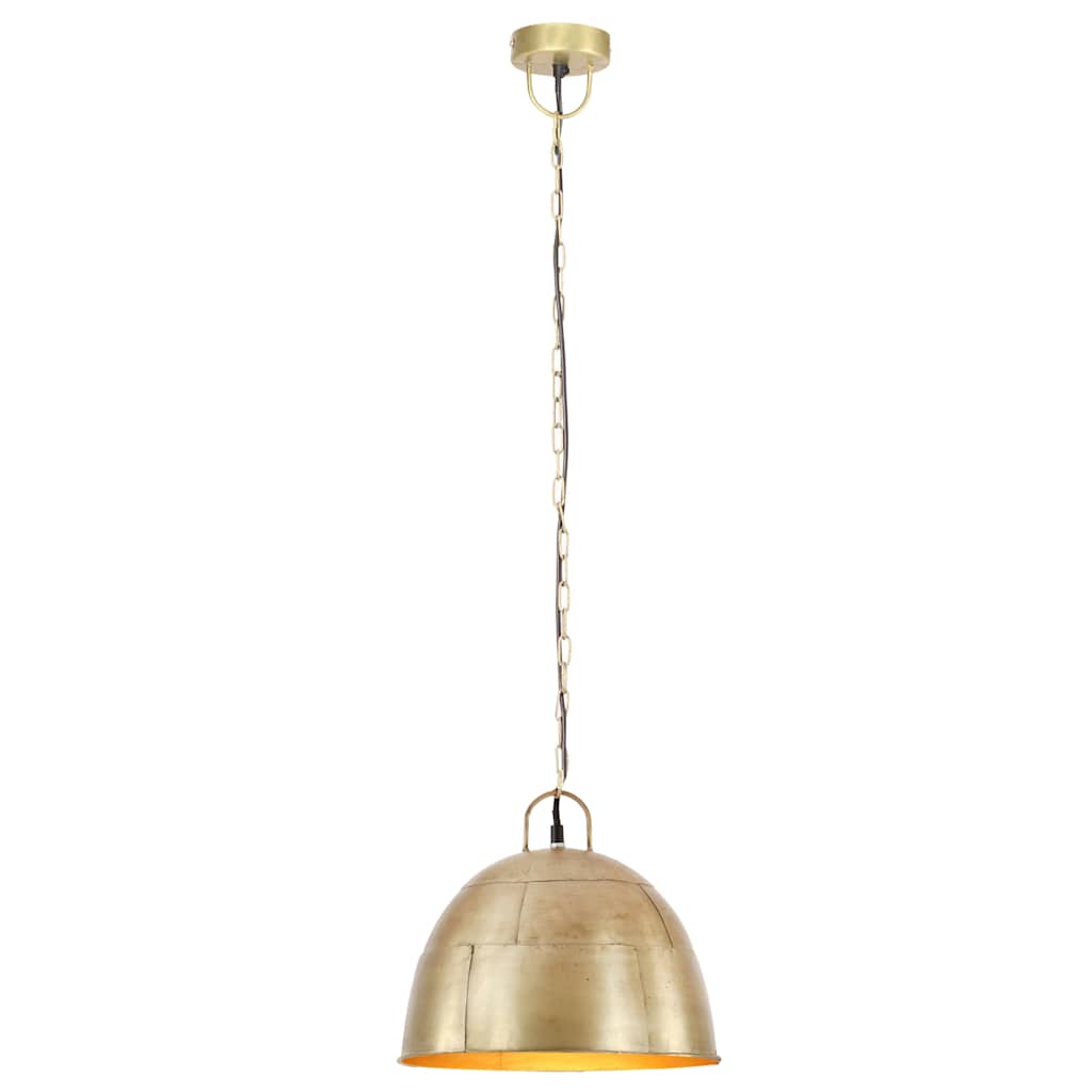 Hängelampe Vintage Industriestil 25 W Silbern Rund 31 cm E27
