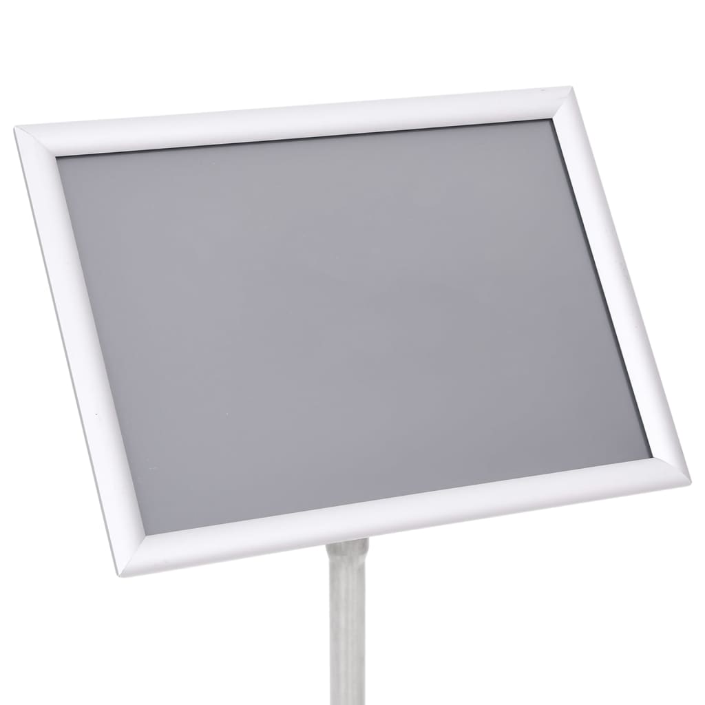 Plakatständer 2 pcs Schwarz 45 x 32,7 x 108 cm Aluminium
