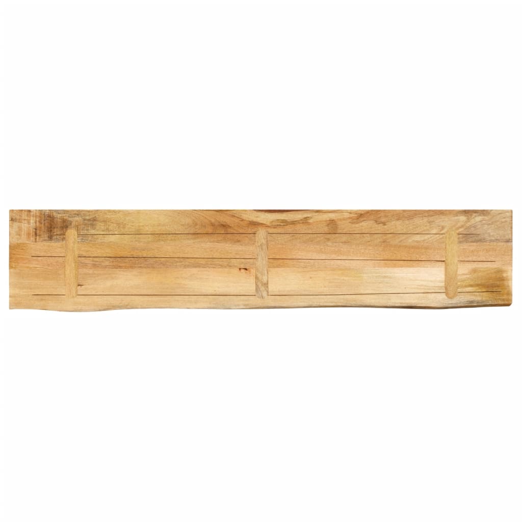 Wandregal 40x20x2,5 cm Rechteckig Massivholz Akazie Baumkante