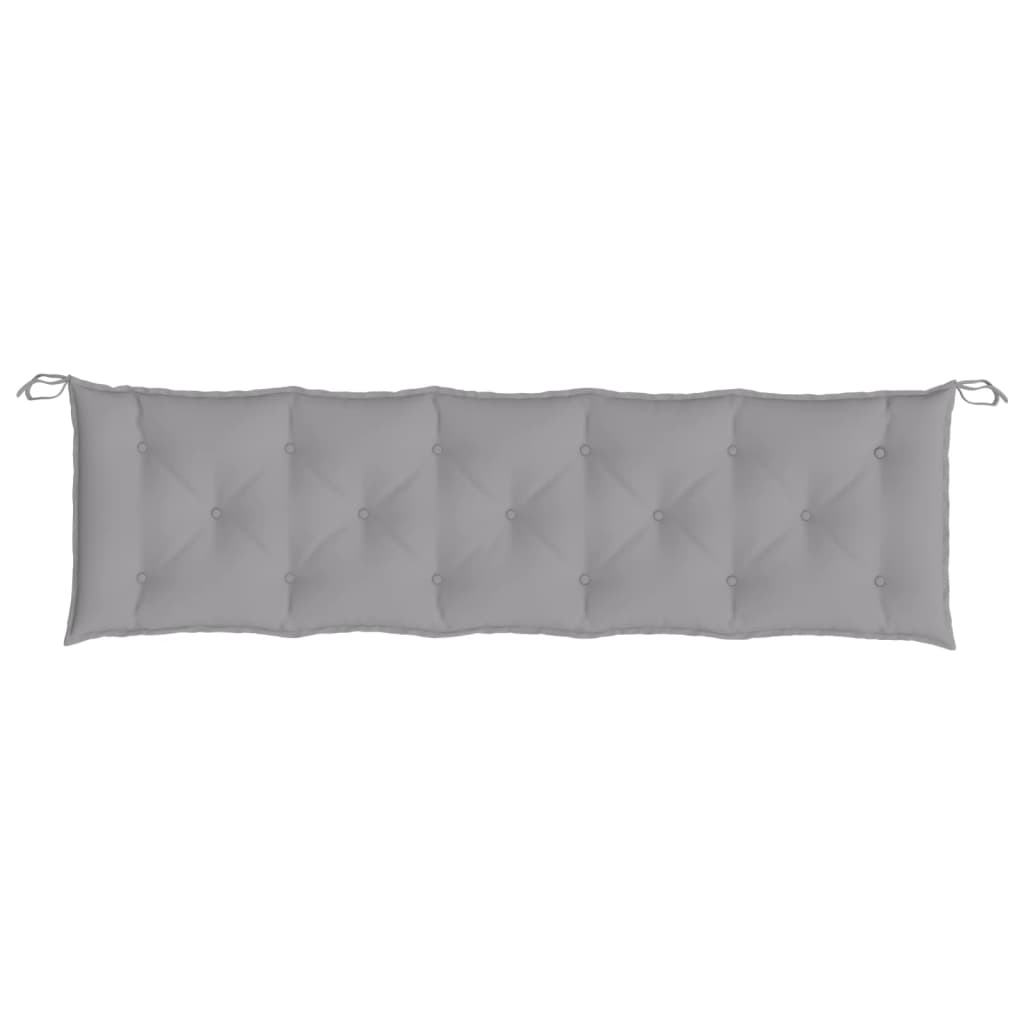 Gartenbank-Auflage Anthrazit 100x50x7 cm Oxford-Gewebe