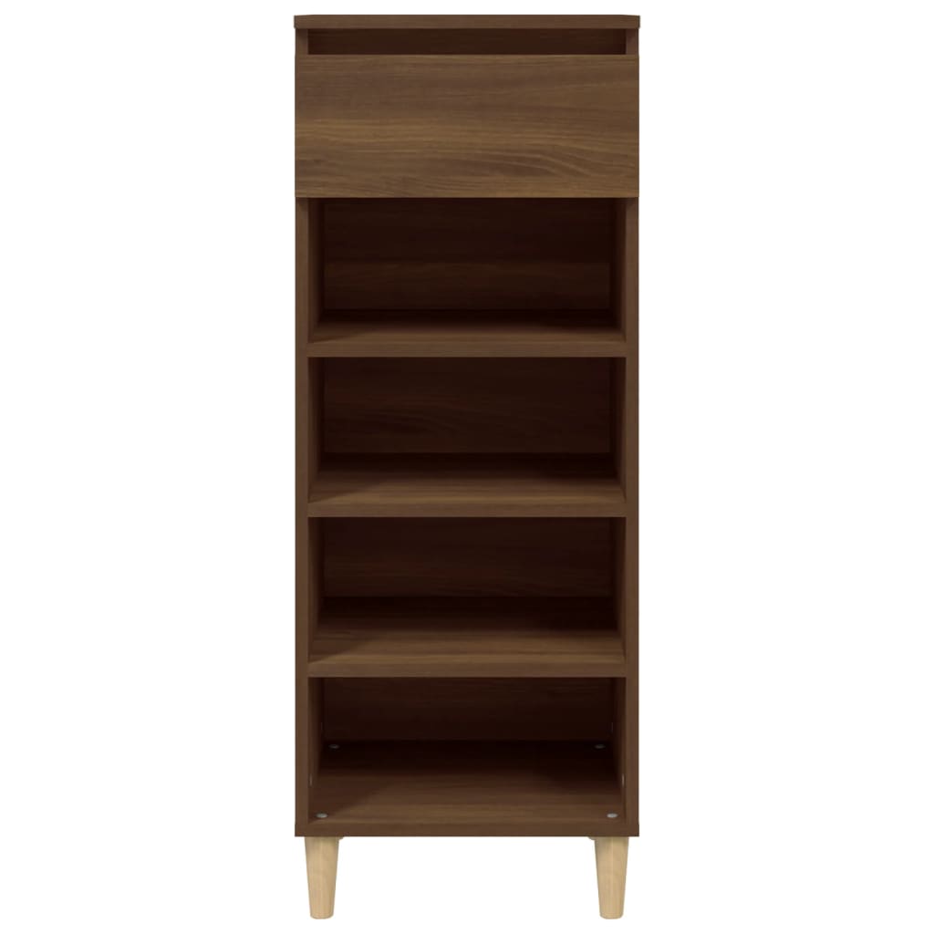 Schuhschrank Weiß 40x36x105 cm Holzwerkstoff
