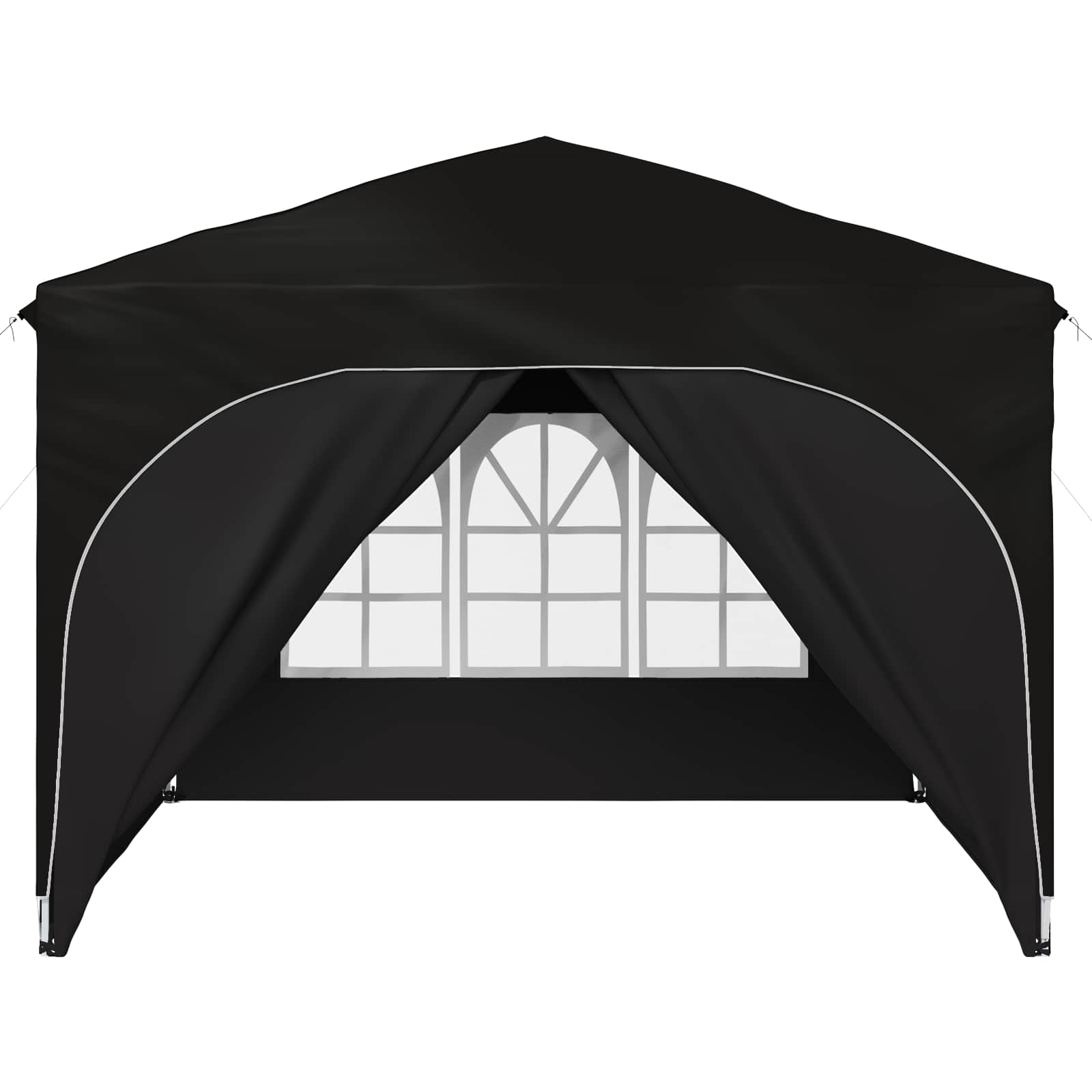 Pop-up Partyzelt 290 x 290 x 245 cm Creme