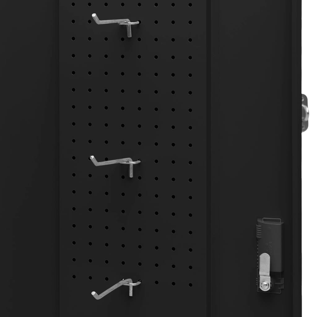 Sattelschrank Weiß 53x53x140 cm Stahl