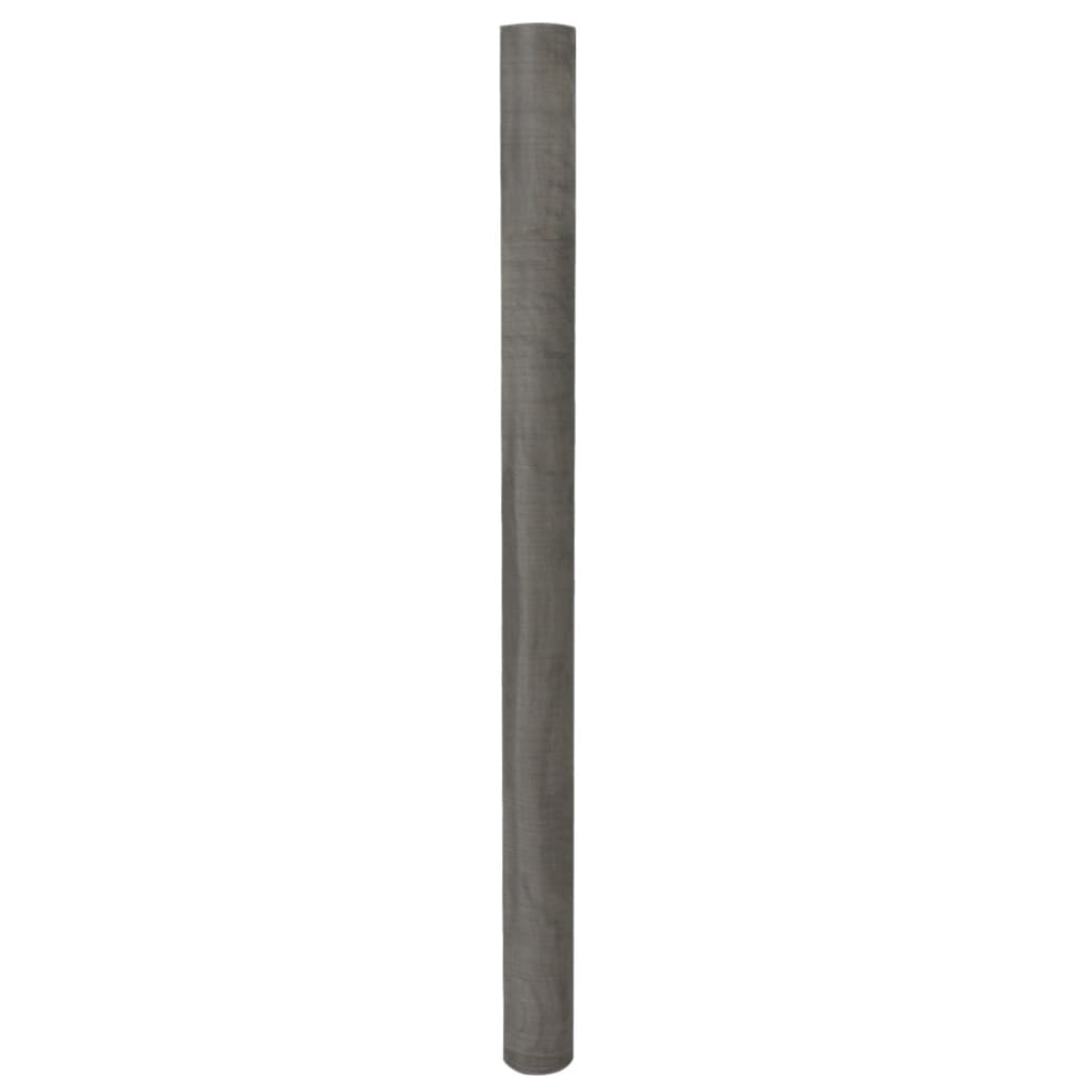 Drahtzäune 100 x 500 cm Mesh Edelstahl 201 Silber