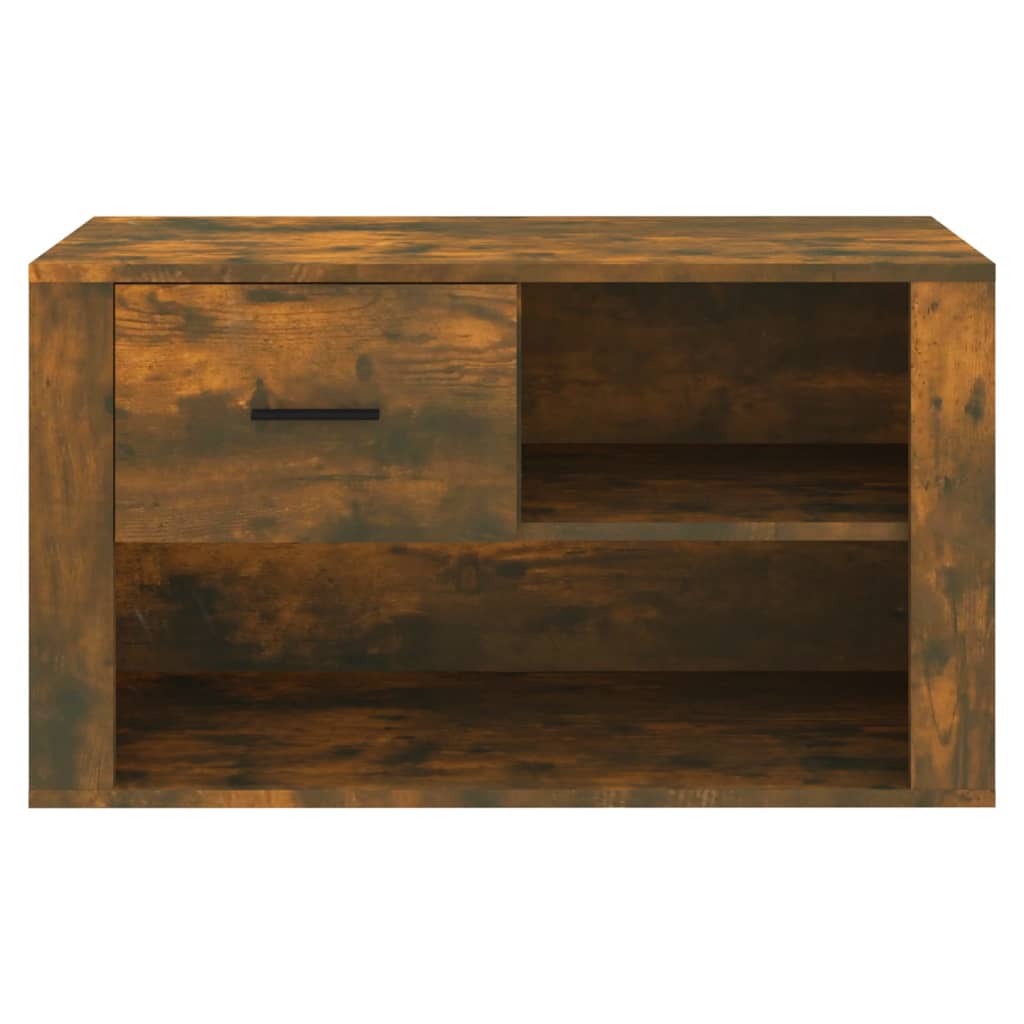 Schuhschrank Weiß 80x35x45 cm Holzwerkstoff