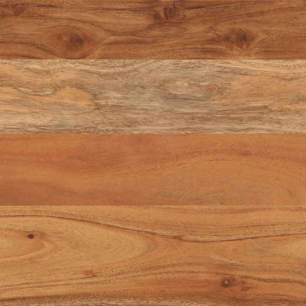TV-Schrank 100x34x46 cm Raues Massives Mangoholz