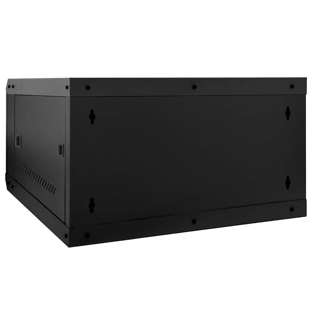 Netzwerkschrank mit Speicher Grau 60 x 45 x 28 cm Stahl
