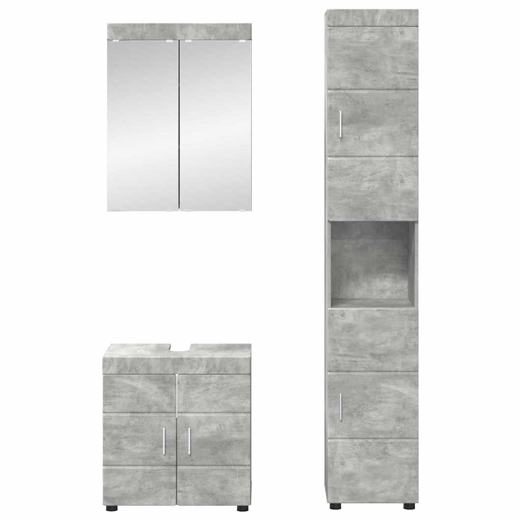 Badezimmermöbel-Set TULUM 2 pcs Weiß 60 x 34 x 63 cm