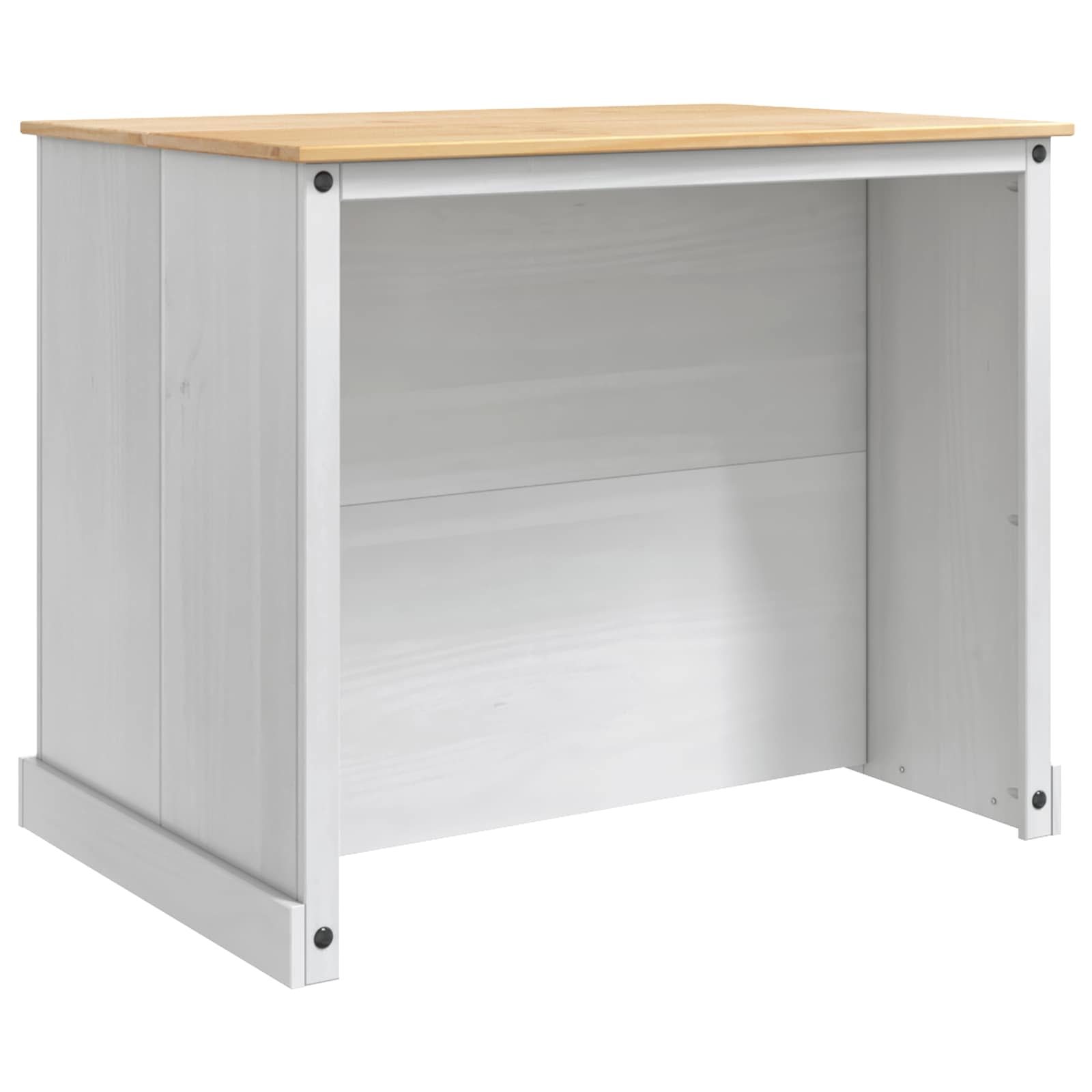 Küchentrolley 2 pcs Honigwachs 112 x 77 x 91,5 cm Massiv-Kiefer