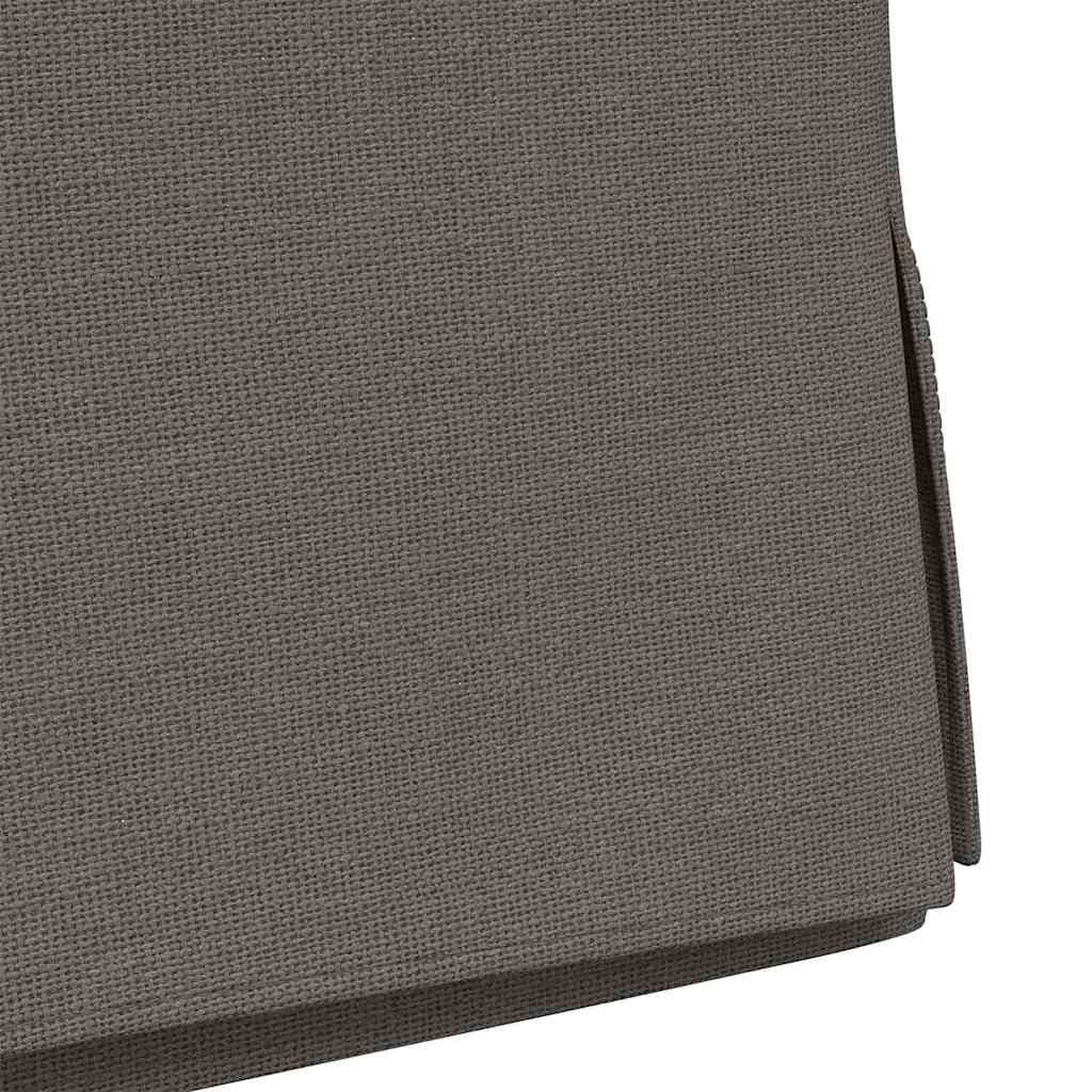 Esszimmerstühle 2 pcs Beige 57 x 67 x 98 cm Leinen