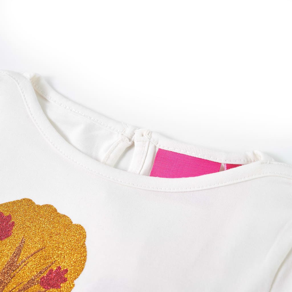 Kinder-Langarmshirt Dunkelorange 140