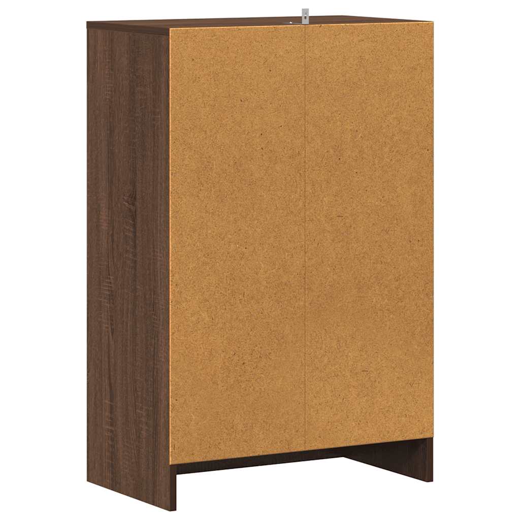 Schuhschrank Weiß 60x35x70 cm Holzwerkstoff