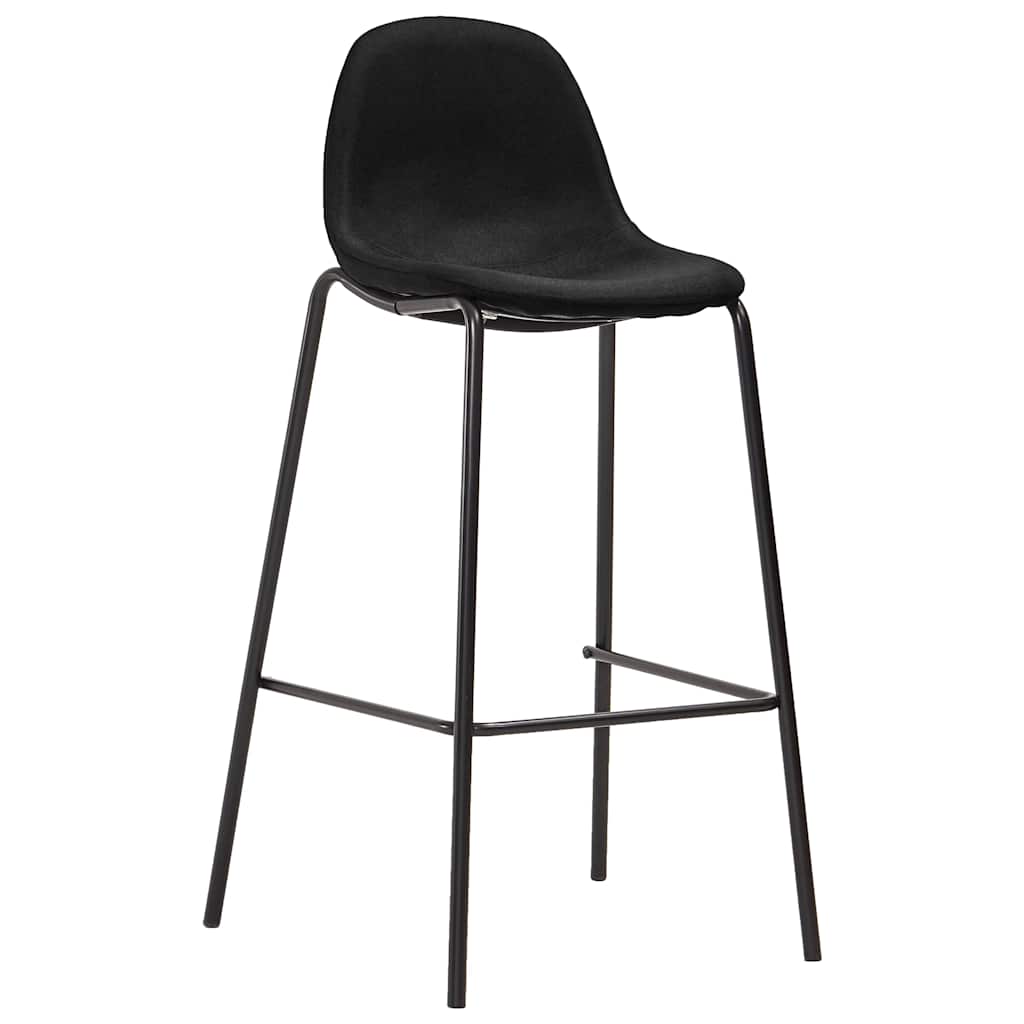 3-tlg. Bar-Set Stoff Dunkelgrau