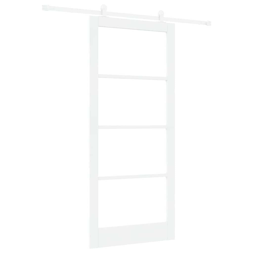 Schiebetür ORKDAL Natürlich und Schwarz 61 x 198,5 cm