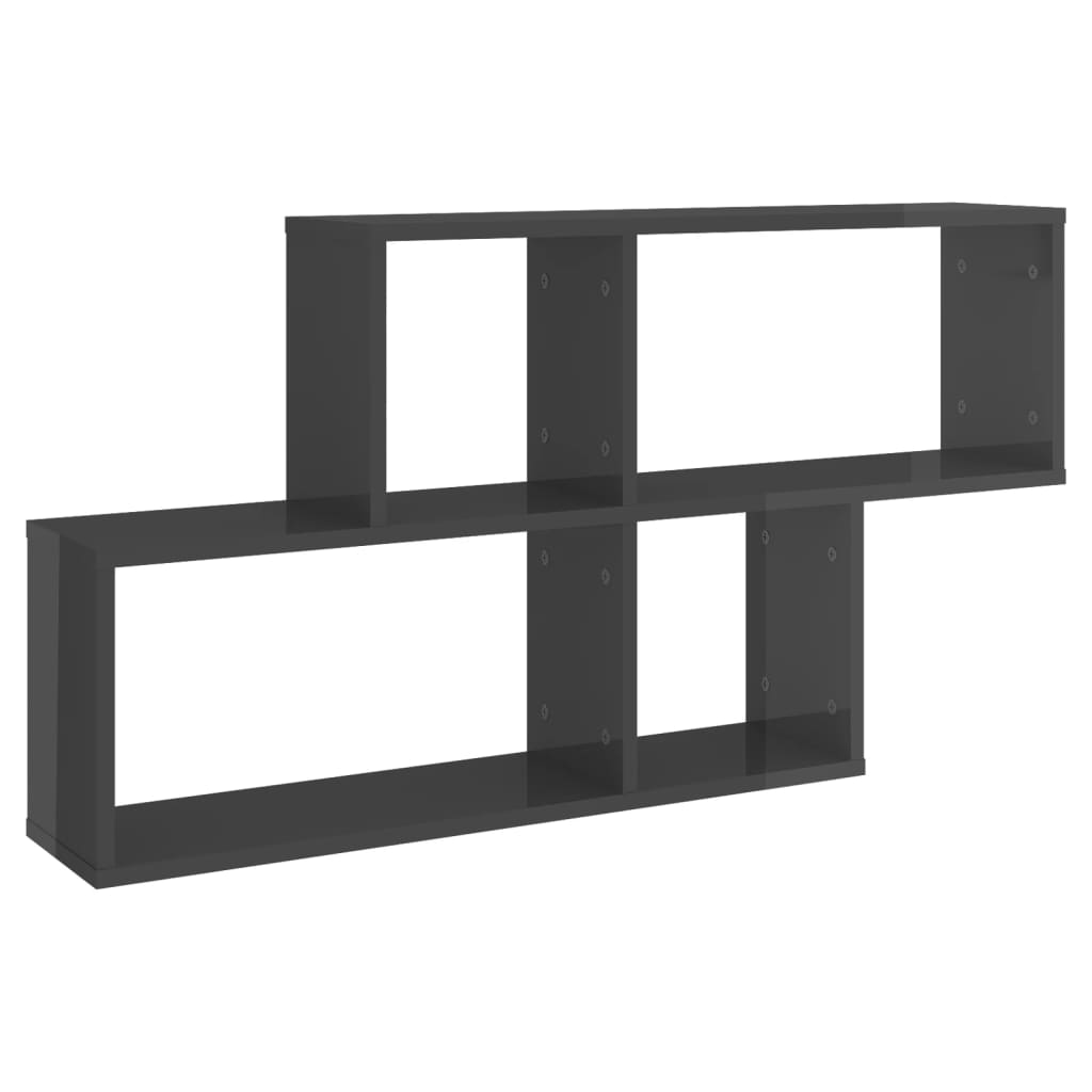 Wandregal Weiß 100x18x53 cm Holzwerkstoff