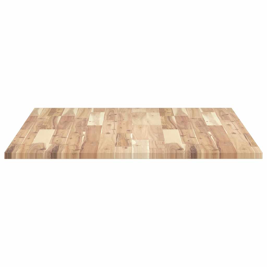 Schreibtischplatte Unbehandelt 60x50x2 cm Massivholz Akazie