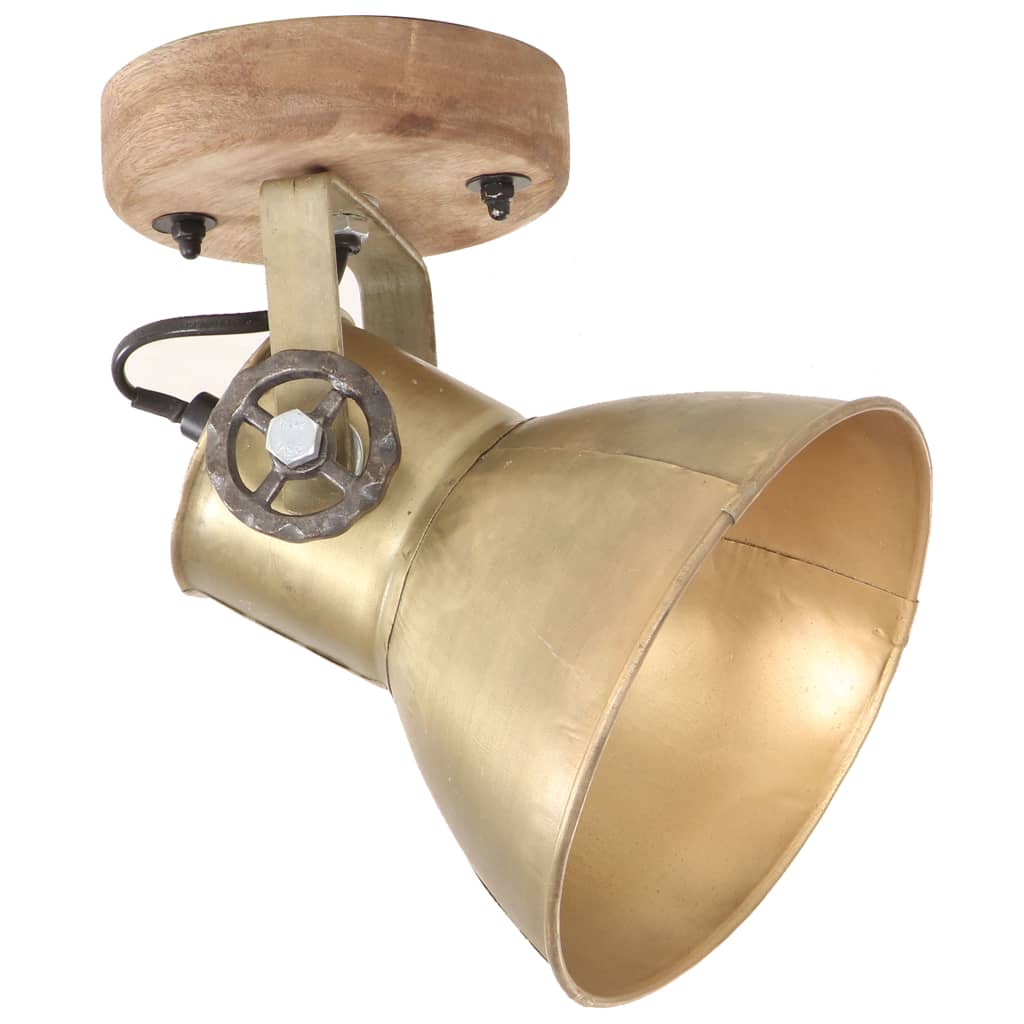 Wandlampe Industriestil Silbern 45x25 cm E27