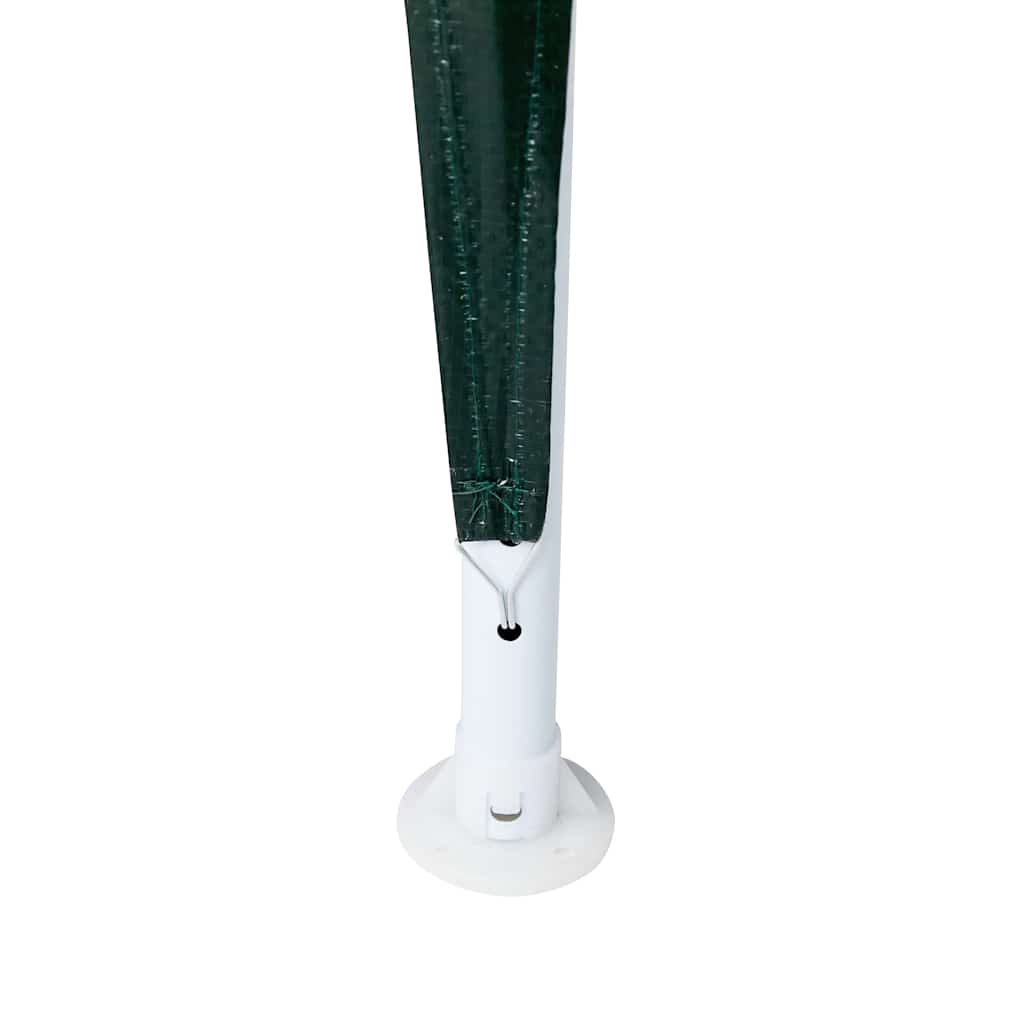Party-Zelt Weiß 400 x 400 x 266 cm Polyethylen und Stahl