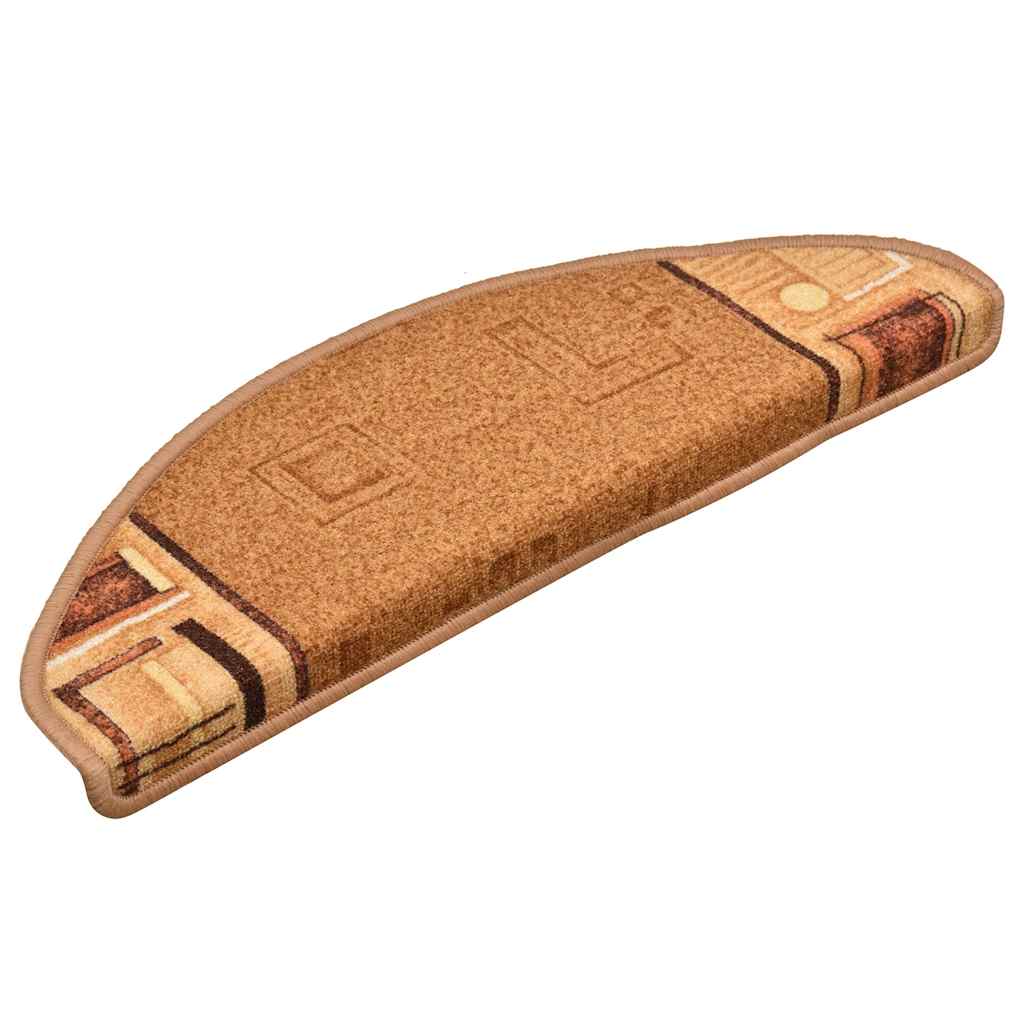 Stufenmatten Selbstklebend 5 Stk. 65x21x4 cm Rot
