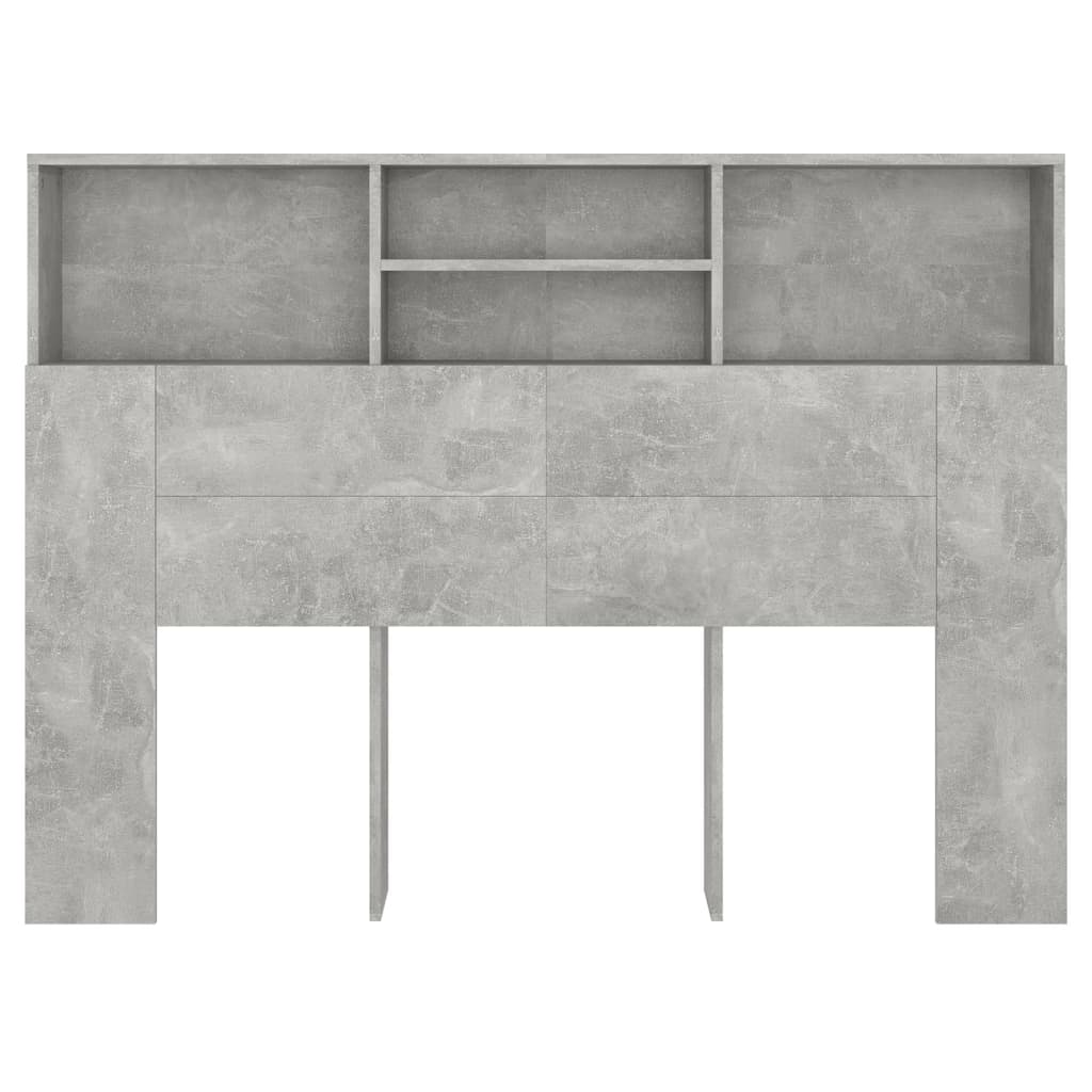 Bett-Kopfteil mit Ablagen Weiß 100x19x103,5 cm