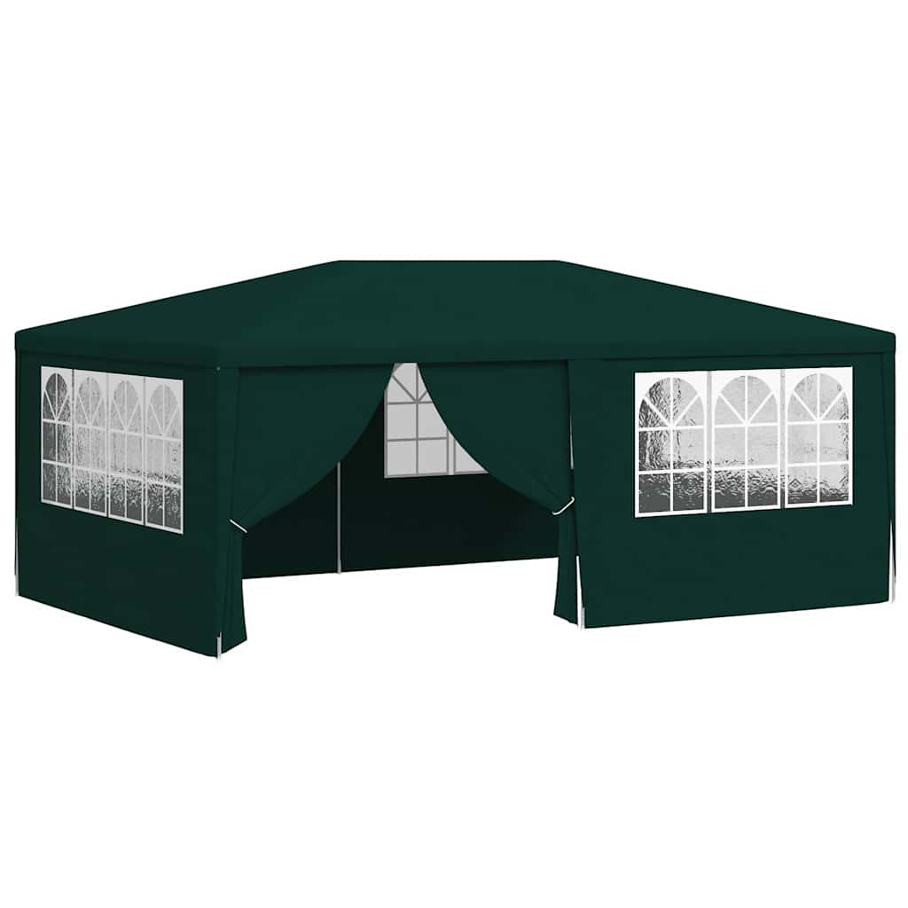 Party-Zelt Rot 200 x 200 x 240 cm PE und Stahl