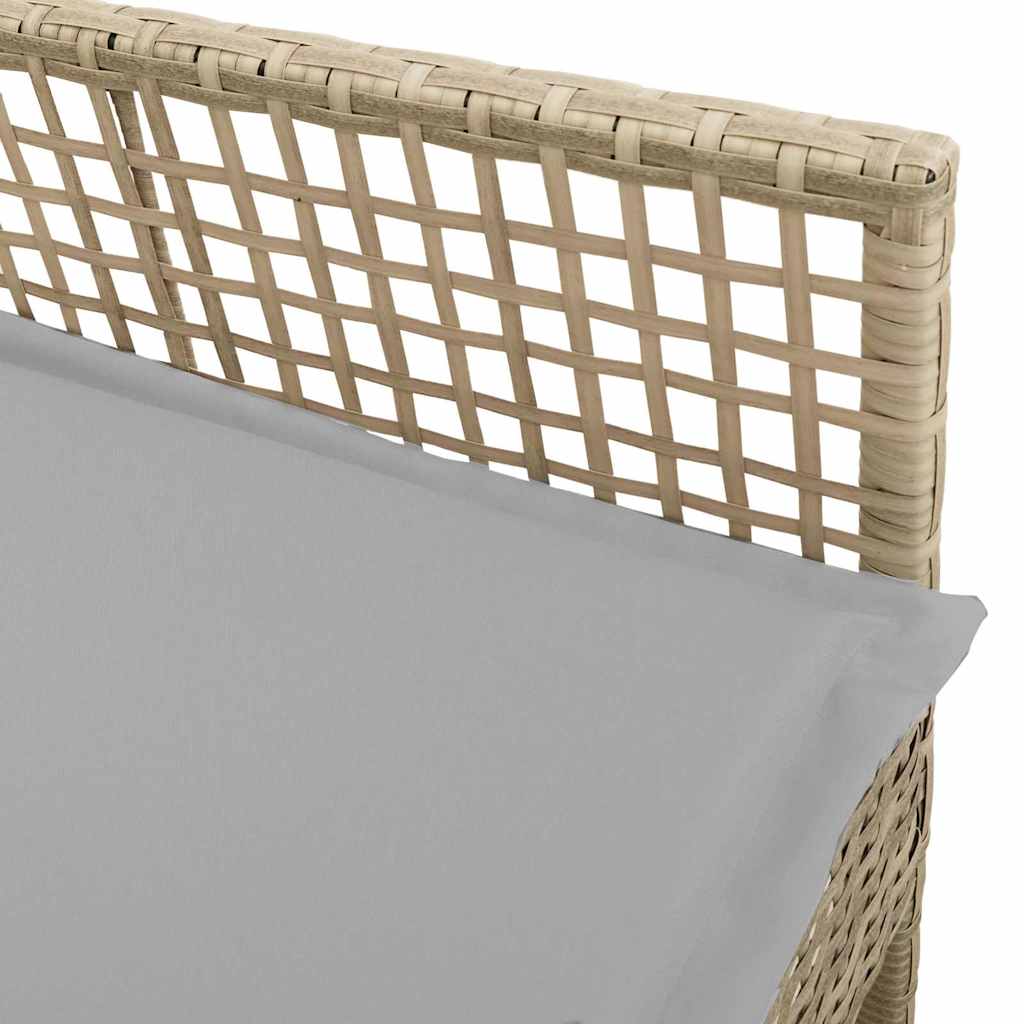 Gartenstuhl 2 pcs Schwarz 55 x 53 x 85 cm Poly-Rattan