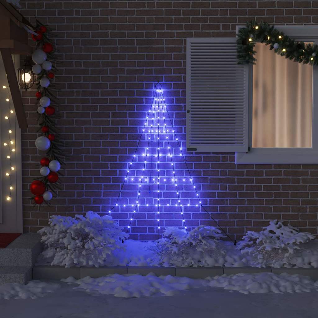 LED Weihnachtsbaum mit Erdspießen Warmes Weiß 182 cm Metall