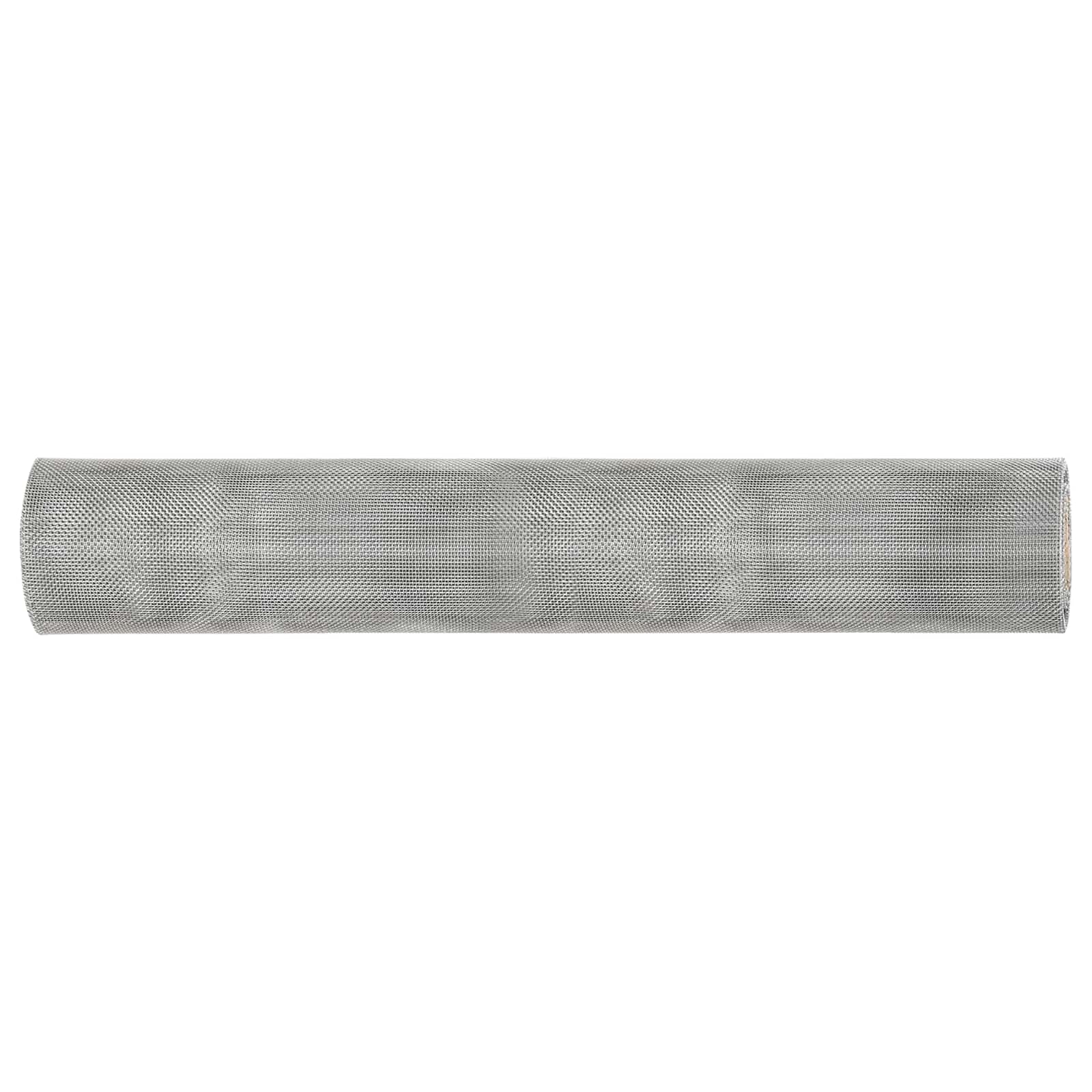 Mesh Bildschirm 20 x 500 cm 20 Mesh Edelstahl 201 Silber