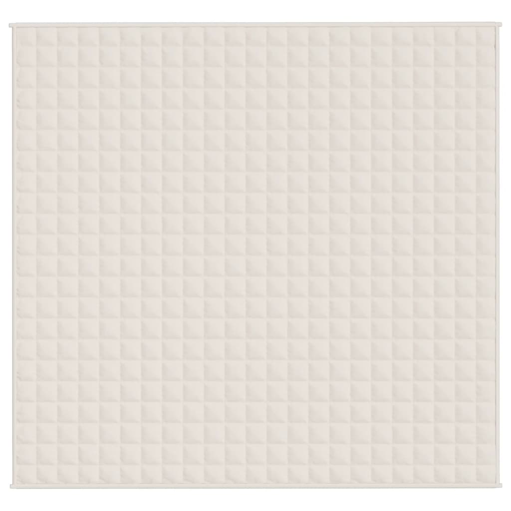 Gewichtsdecke Grau 122x183 cm 5 kg Stoff