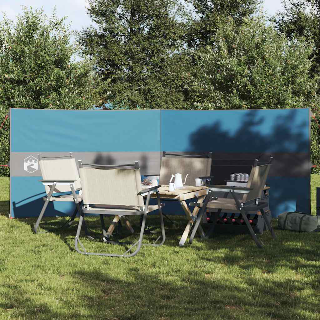 Camping-Windschutz Grün 344x120 cm Wasserdicht
