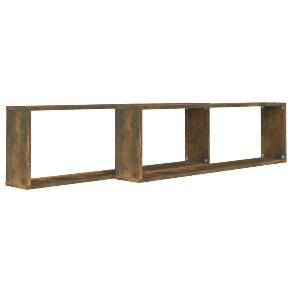 Würfelregale 2 Stk. Weiß 30x15x30 cm