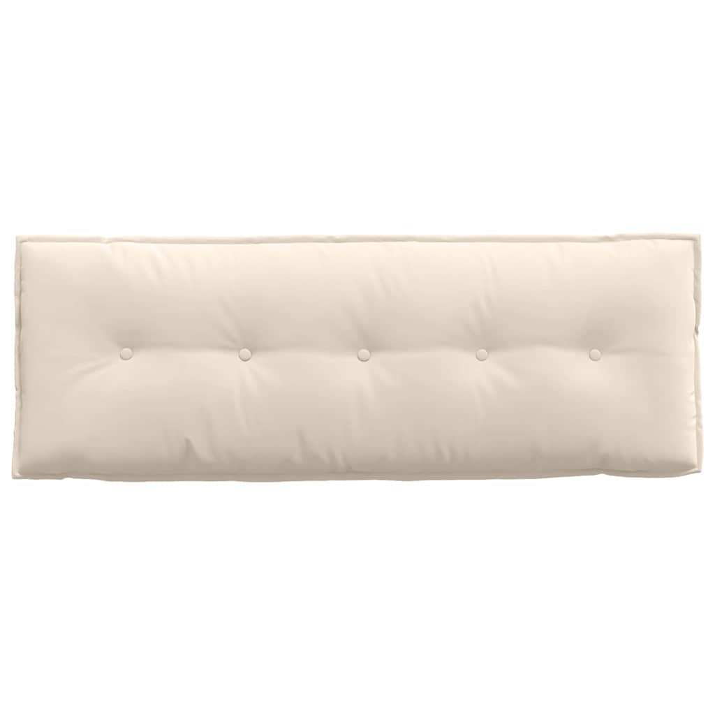 Rückenkissen Taupe 50 x 45 cm Mikrofaserstoff