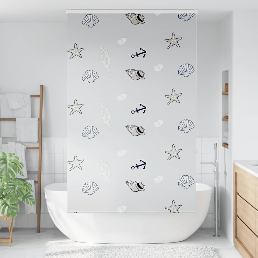 Duschrollo 60x240 cm Stoffbreite 56 cm