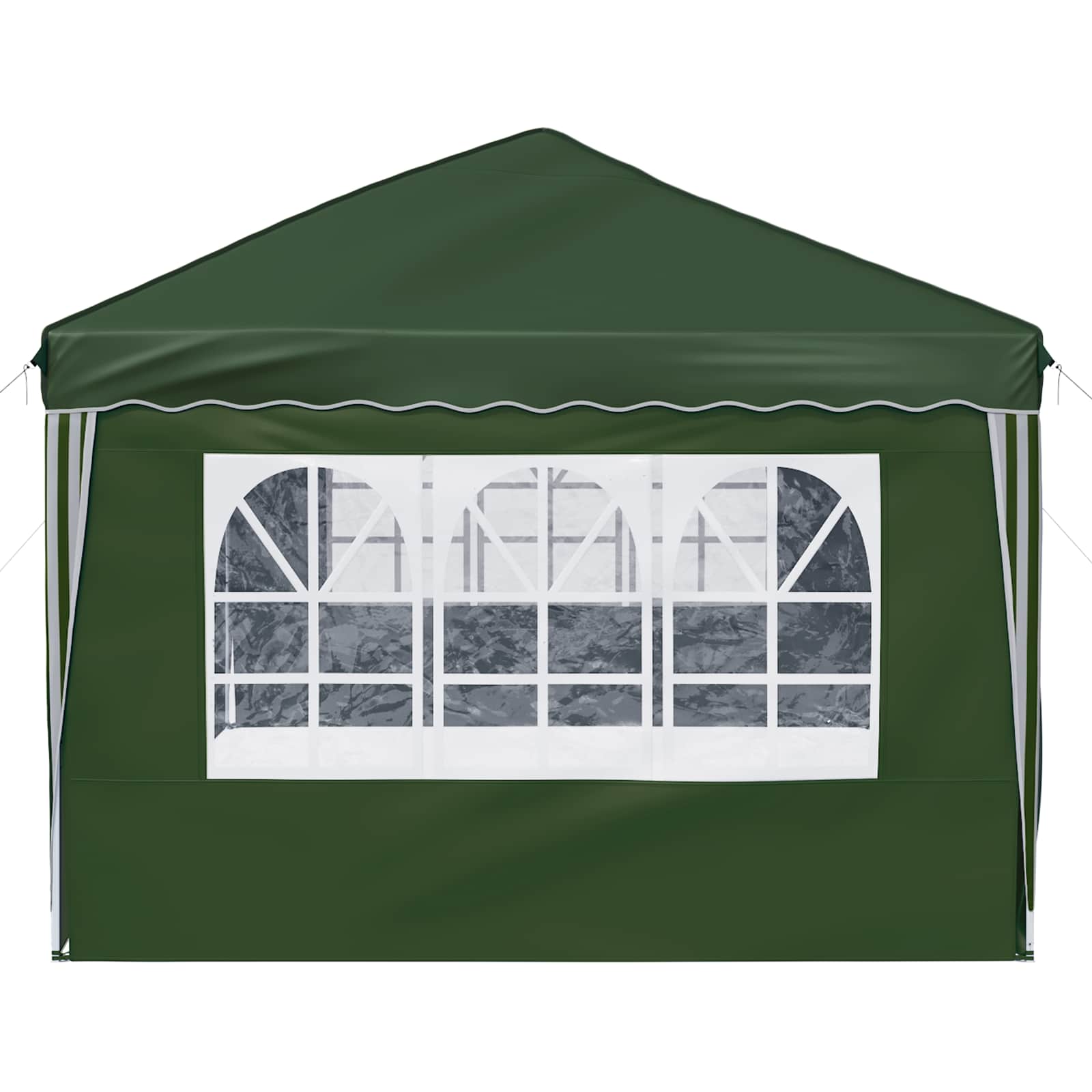 Pop-up Partyzelt 575 x 290 x 245 cm Creme
