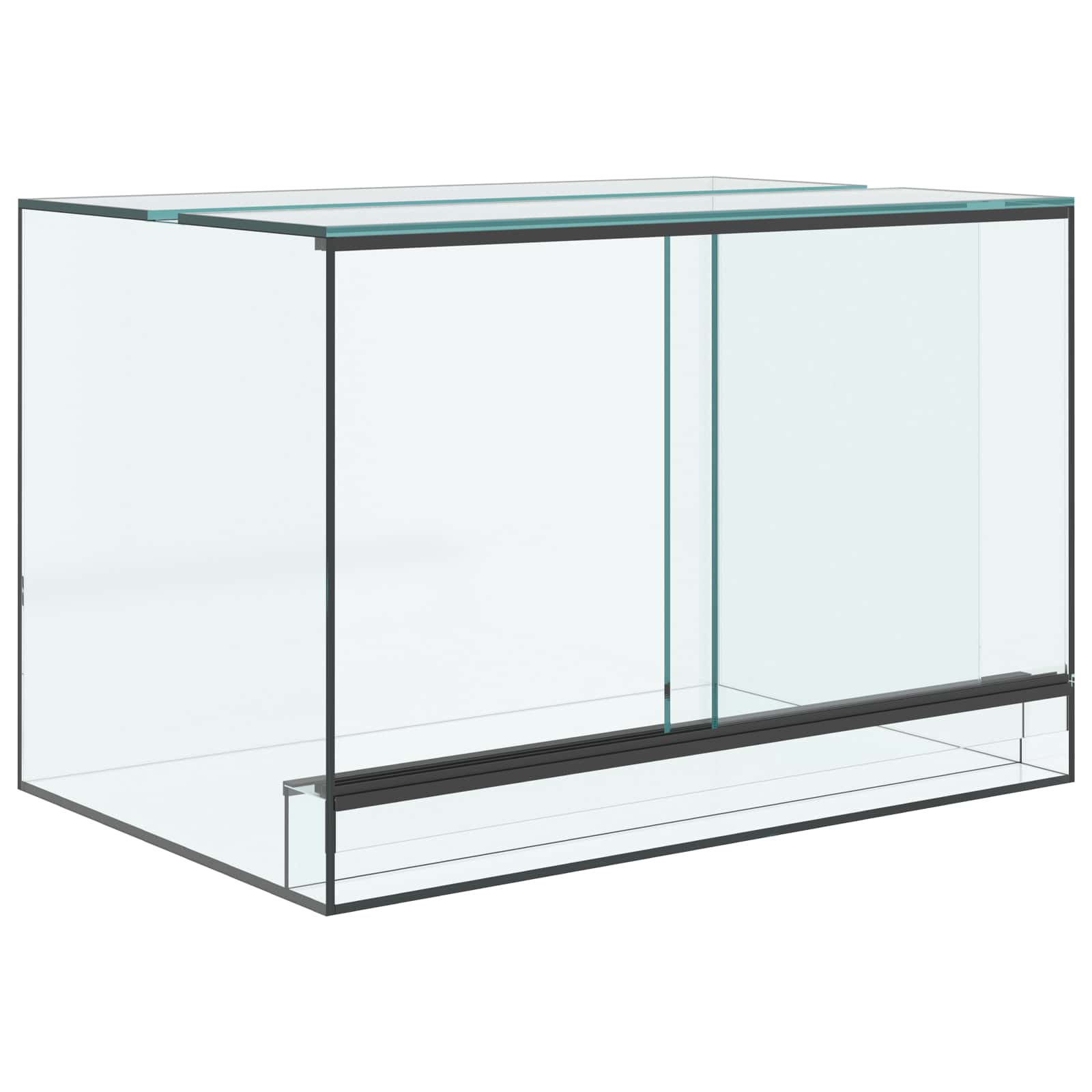 Terrarium mit Speicher Transparent 30 x 30 x 30 cm Glas