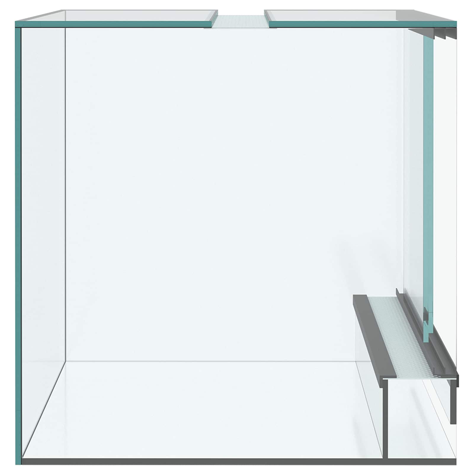 Terrarium mit Speicher Transparent 30 x 30 x 30 cm Glas