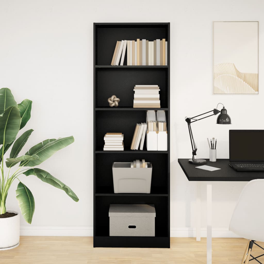 Bücherregal Weiß 40x24x75 cm Holzwerkstoff