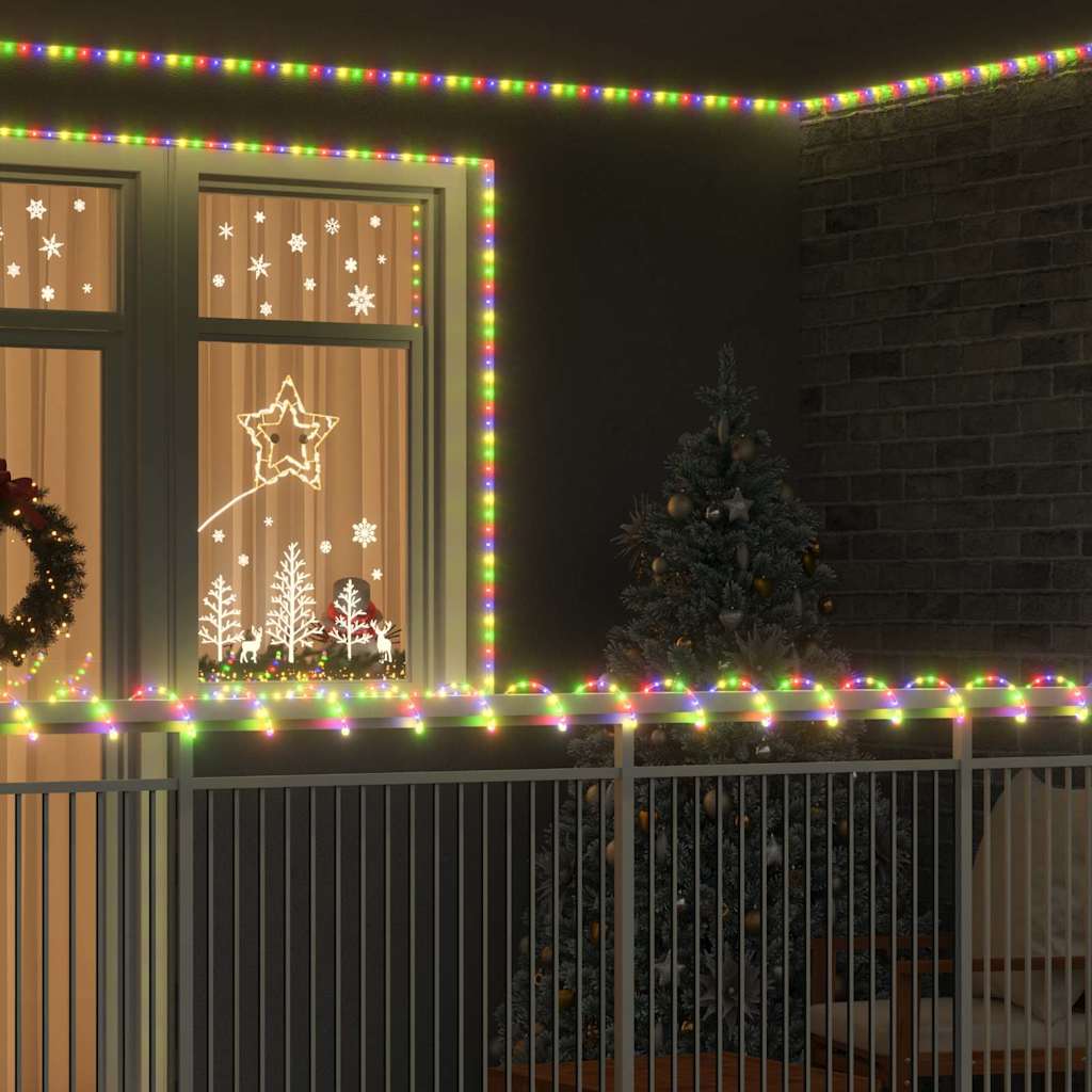 Lichtseil mit 120 LEDs Warmes Weiß 5 m PVC